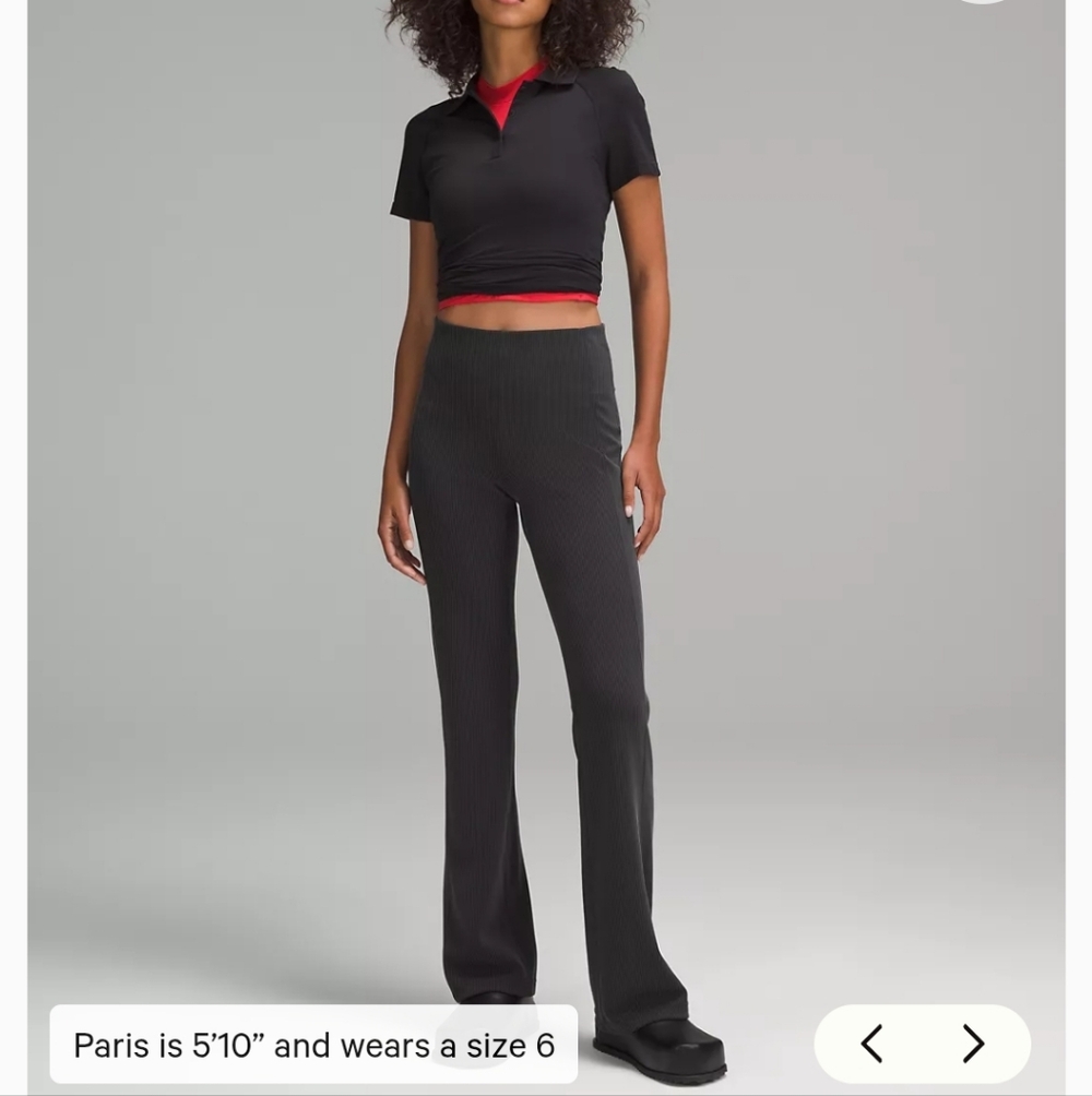 Lululemon Black Women's Flared Pants*